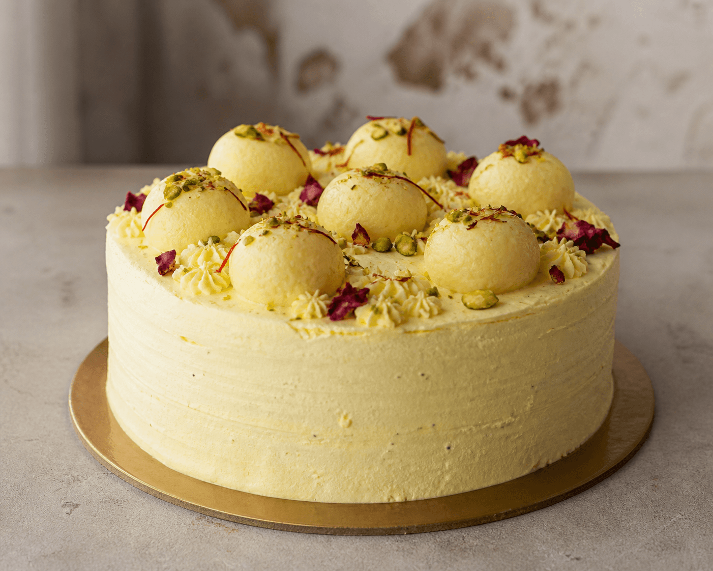 Crème & Crumb — Rasmalai Cake
