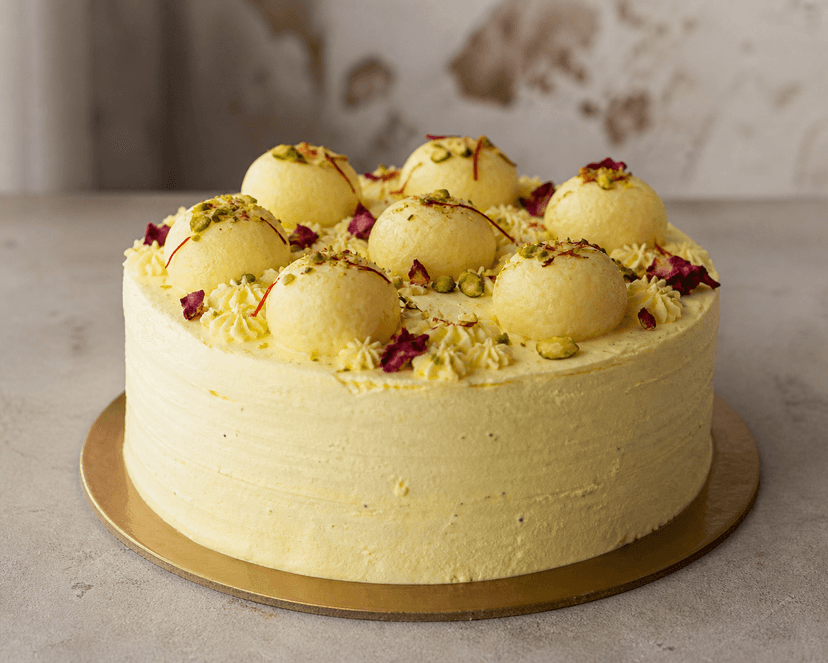 Crème & Crumb — Rasmalai Cake