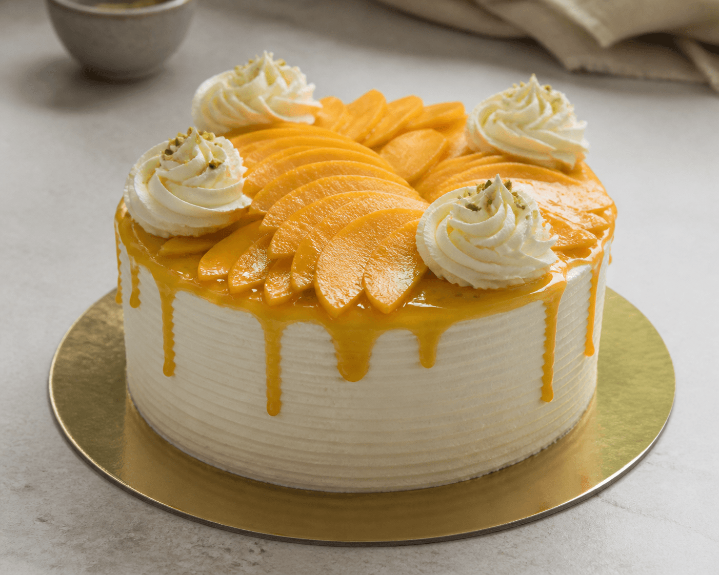 Crème & Crumb — Mango Delight Cake