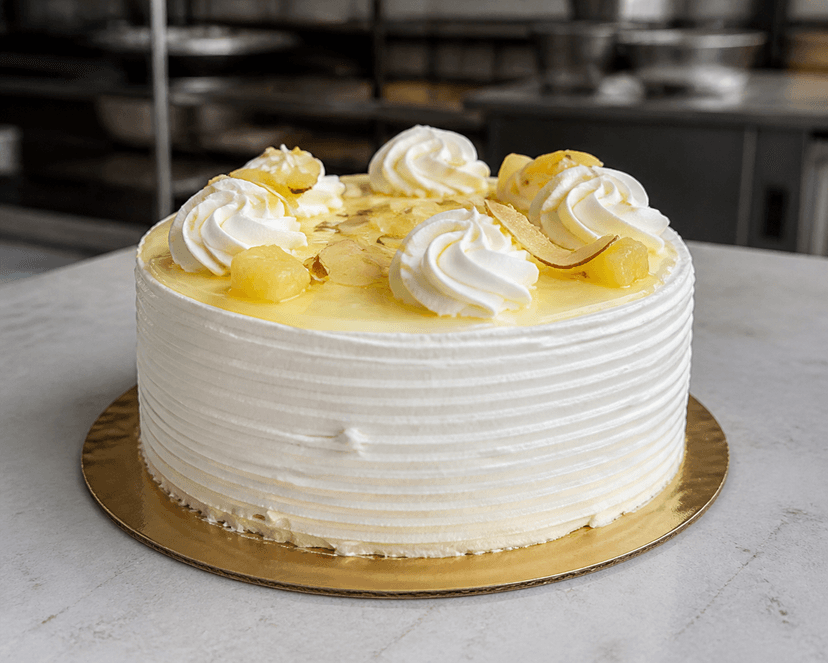 Crème & Crumb — Pineapple Cream Cake