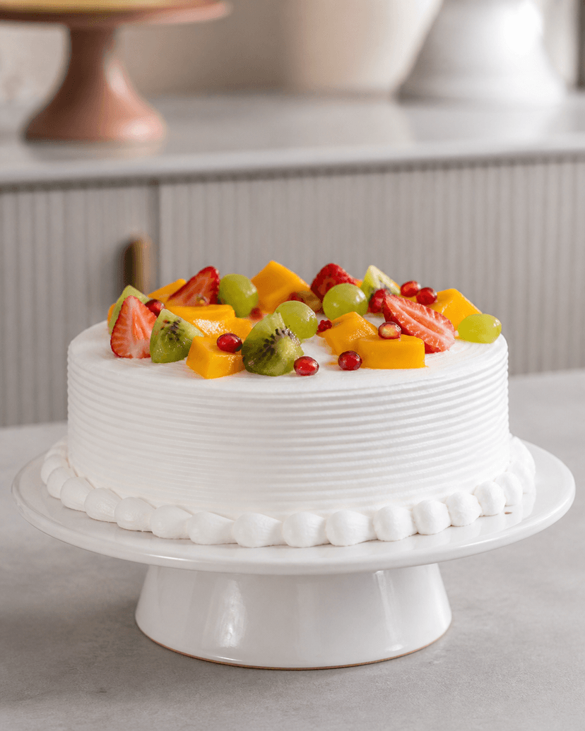 Crème & Crumb — Fresh Fruit Cake